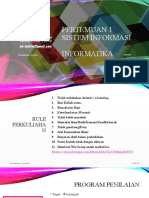 Sistem Informasi 1