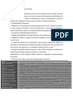 Estudo Da 11 Aula de ADM 100 (Fundamentos de Finanças)