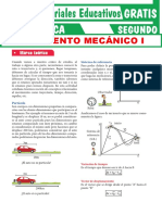 Ejercicios de Movimiento Mecánico para Segundo Grado de Secundaria