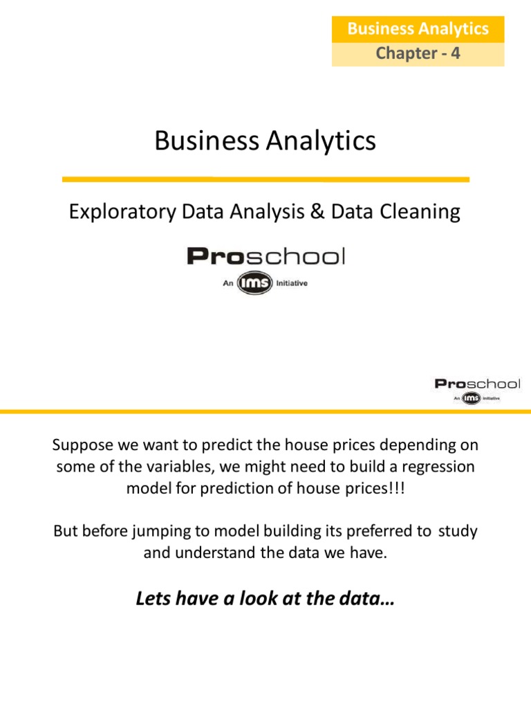 Exploratory Data Analysis | PDF | Outlier | Errors And Residuals