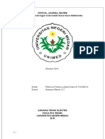 Critical Journal Review Untuk Memenuhi Tugas Mata Kuliah Dasar-Dasar Elektronika