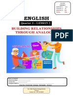 English: Building Relationships Through Analogies