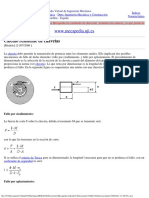 Cálculo Resistente de Chavetas