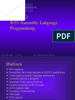 8051 Assembly Language Programming