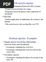 Web Search Engines: Rooted in Information Retrieval (IR) Systems