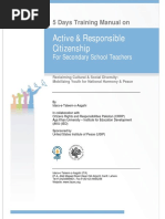 5 Days Training Manual On Active Responsible Citizenship 2