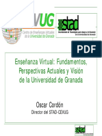 Enseñanza VirtualVisión Univ. Granada