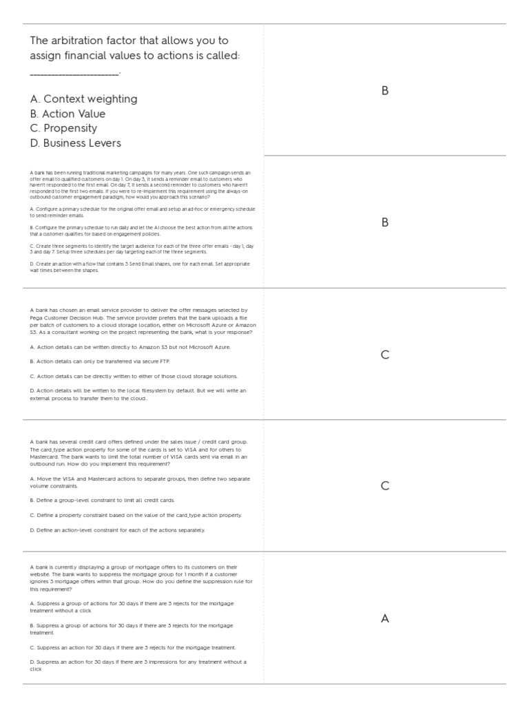 Quizlet Mission Pega Decisioning PDF Credit Card Visa Inc.