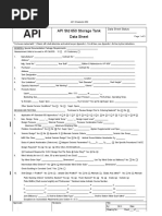 Annex 5 API 650 Storage Tanks Certificate of Compliance Sample