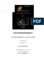 Livre Condensé Nostradamus Les Mystères de L'apocalypse