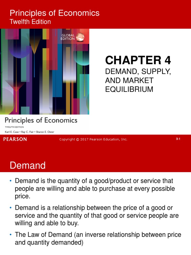 Demand, Supply and Market Equilibrium | PDF | Supply (Economics) | Demand
