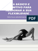 Guia Básico e Definitivo para Melhorar A Sua Flexiblidade - Bailarina Preparada