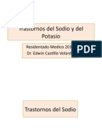 Trastornos Del Sodio y Del Potasio Residentado Medico