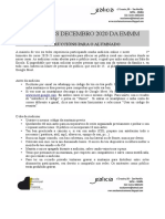 Audicions Online Decembro 2020. Instruccions