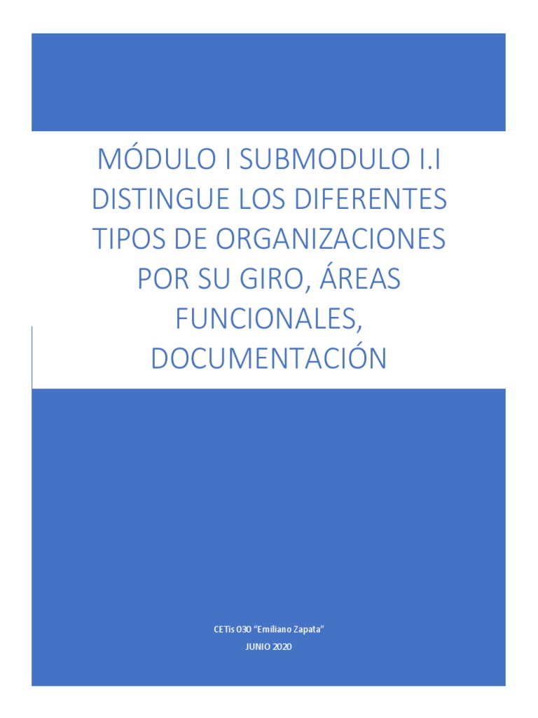 Submodulo 1 | PDF | Empresas | Capital (economía)