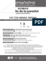 Estudio de La Parashá: P.25 Tzav (Manda, Ordena)