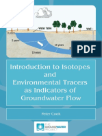 Introduction To Isotopes and Environmental Tracers As Indicators of Groundwater Flow