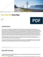 SAP Web ID Road Map