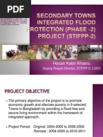 Bangladesh: Secondary Towns Integrated Flood Protection Project II (Infrastructure)