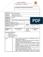 MODULO DE FORMACIÓN PELUQUERIA Bioseguridad