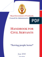 Cambodian Civil Servant Handbook