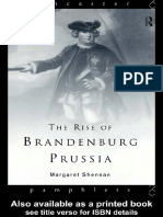 Margaret Shennan - The Rise of Brandenburg-Prussia, 1618-1740 (Lancaster Pamphlets)-Routledge __ Taylor & Francis e-Library (2004)