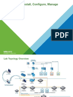 Vmware NSX: Install, Configure, Manage Lab Topology: © 2018 Vmware Inc. All Rights Reserved