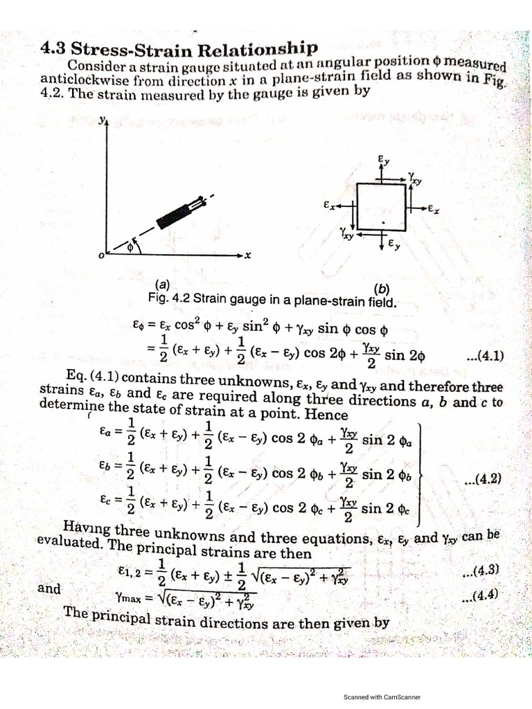 Strain Gauge | PDF