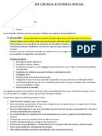 Urgências em Cirurgia Bucomaxilofacial