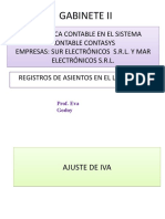 Registros de Asientos en El Libro Diario