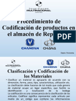 Procedimiento de Codificación de Productos en El Almacén