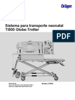 Instrucciones de Uso Sistema para Transporte Neonatal Ti500 Globetrotter