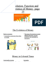 The Evolution, Function and Characteristics of Money (1) - 1