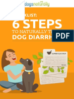 CheckList 6+Steps+to+Naturally+Treat+Dog+Diarrhea