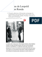 Aventuras de Leopold Bloom en Ronda