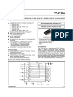 TDA 7560 DataSheet