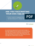 Are You Over-Vaccinating Your Dog? A Quick Guide to Comparing Vaccine Schedules to Research