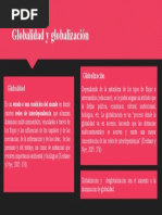 Globalidad y Globalización