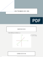 Vectores en 3d