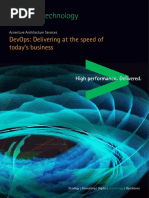 Devops: Delivering at The Speed of Today'S Business: Accenture Architecture Services