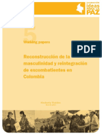 Theidon_Reconstrucción de La Masculinidad y Reintegración de Excombatientes en Colombia