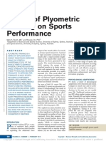 Effects of Plyometric Training on Sports