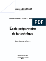 LANCELOT, J. - Ecole Préparatoire de la technique (Exercices pratiques) (1)