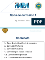 Tipos de corrosión I: clasificación y corrosión uniforme