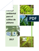 Plan de manejo ambiental para el cultivo de plátano