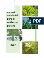 Plan de Manejo Ambiental para El Cultivo de Plátano