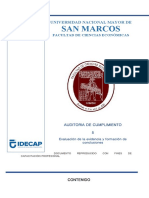 Evaluación de evidencias y formación de conclusiones en auditoría