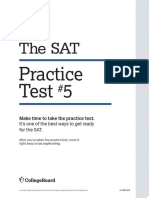 SAT Test Practice