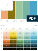 Sunset - Paleta de Cores