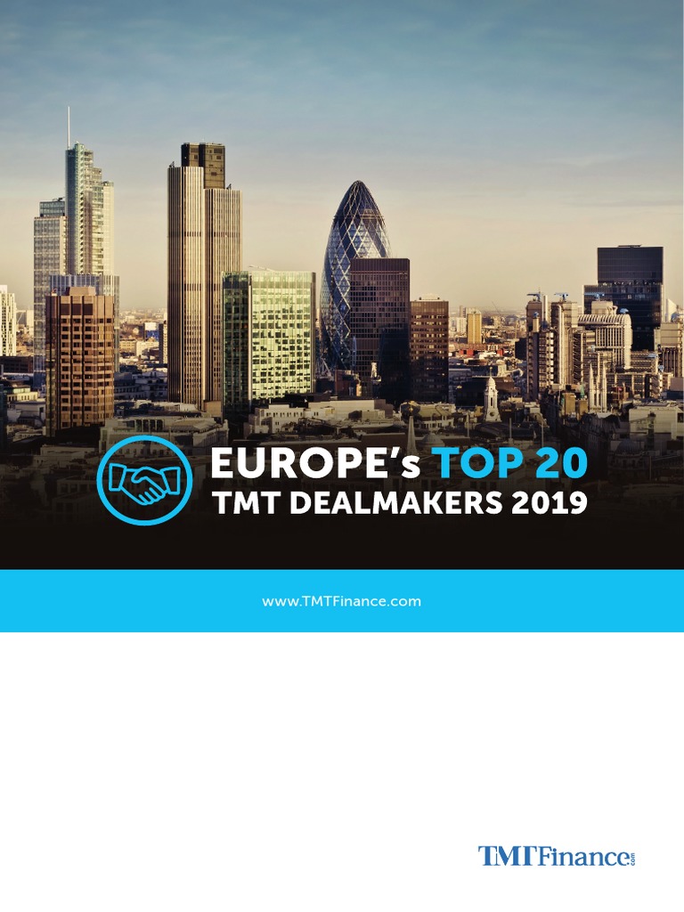 Europes Top 20 TMT Dealmakers 2019 PDF Ubs Investment Banking